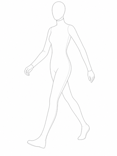 Walking pose guide